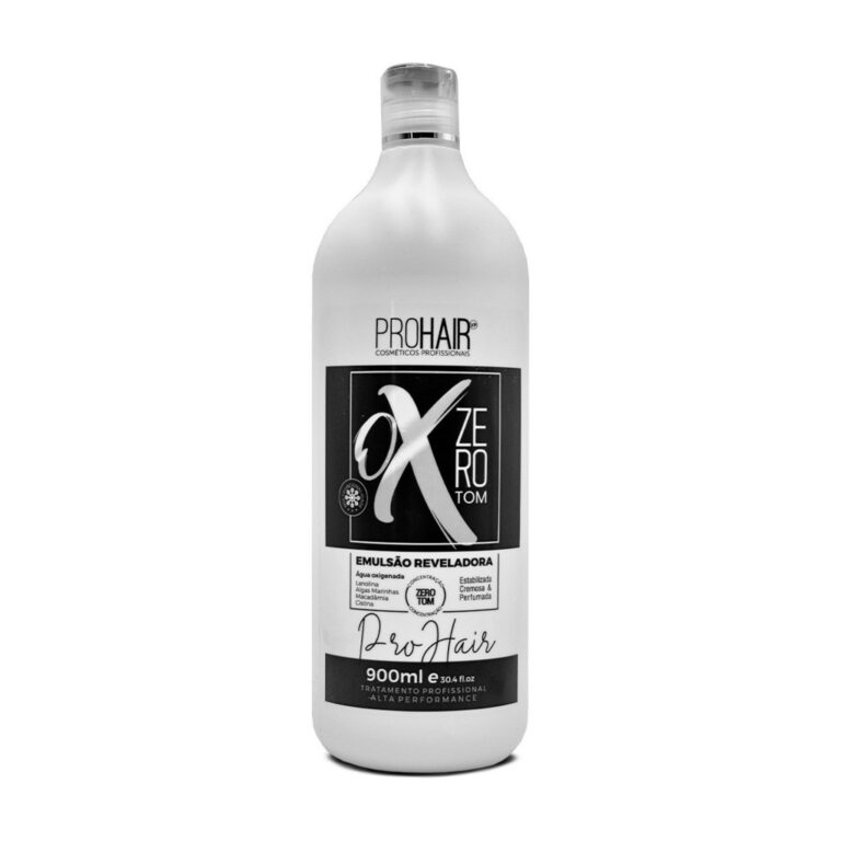 Água Oxigenada 900ml OX Zero Tom  Prohair