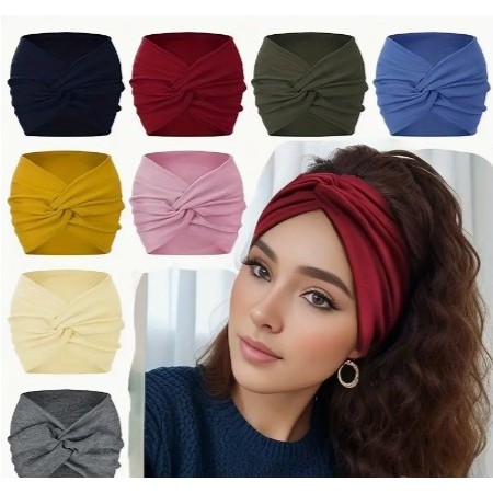 Faixa Para Cabelo Turbante Tiara Headband Skincare