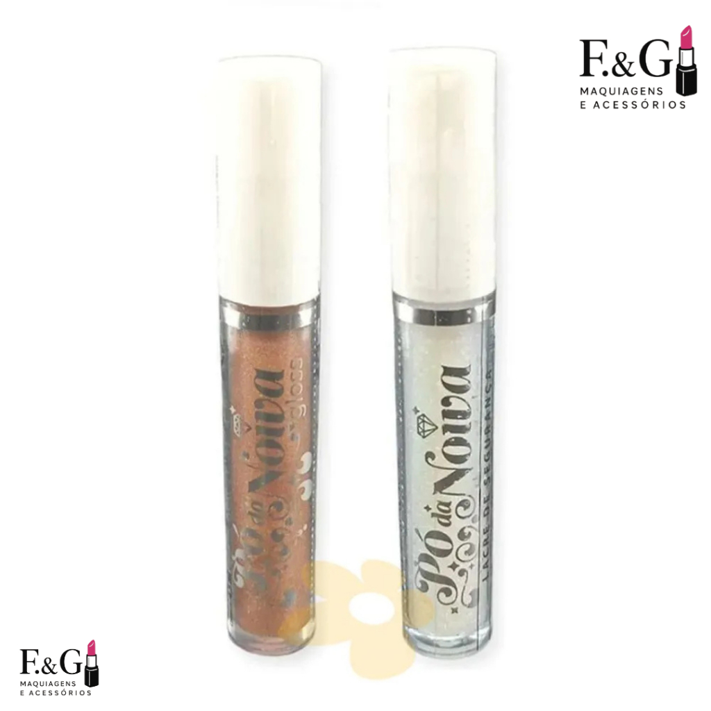 Gloss Brilho Labial – Pó de Noiva  MAHAV (Unidade)
