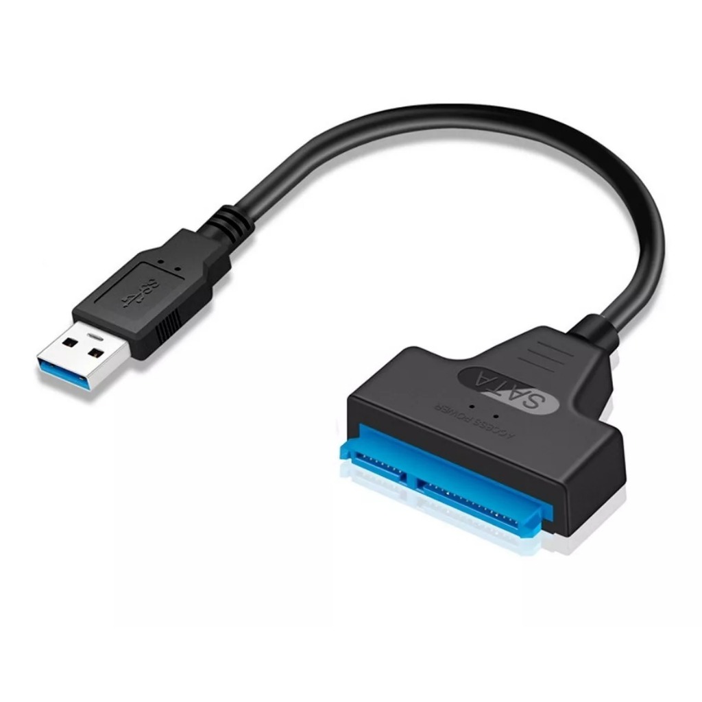 Cabo Adaptador Usb 3.0 Para HD SSD 2.5/3.5 NOTEBOOK Premium+