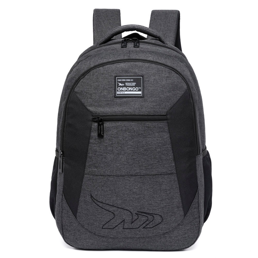 Mochila Bolsa Escolar Faculdade Masculina Reforçada Espaçosa Onbongo