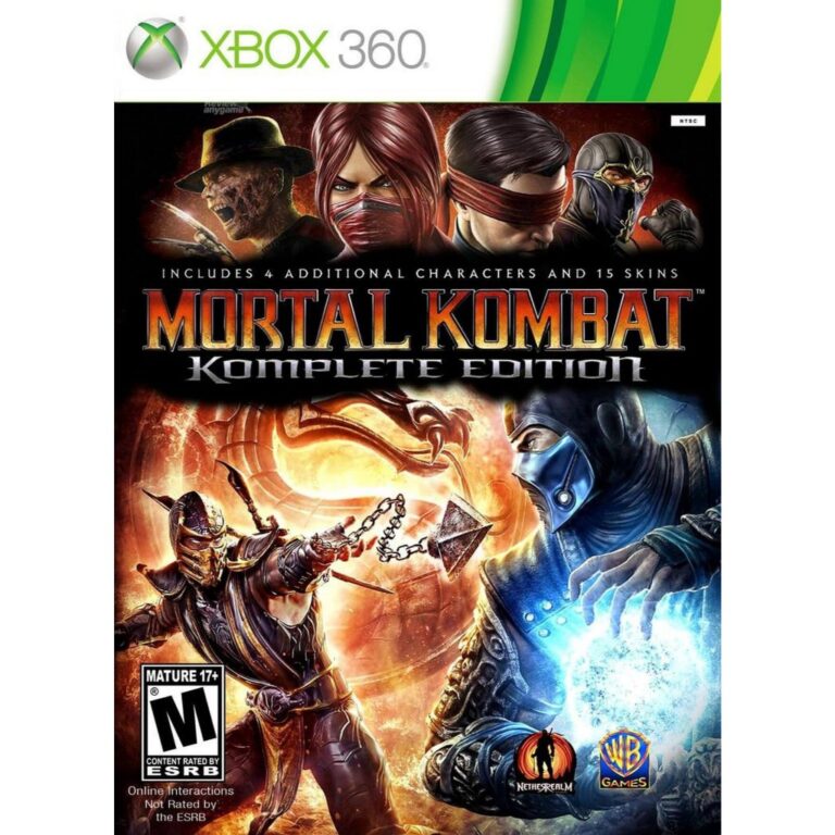Mortal Kombat Komplete Edition – Xbox 360 De