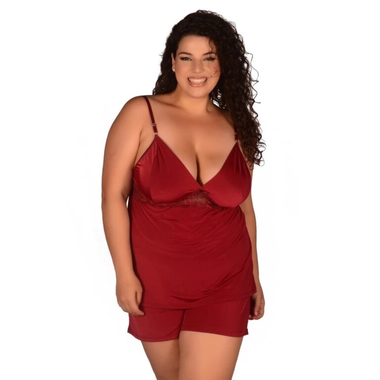 Baby Doll Plus Size Sensual e Confortável –