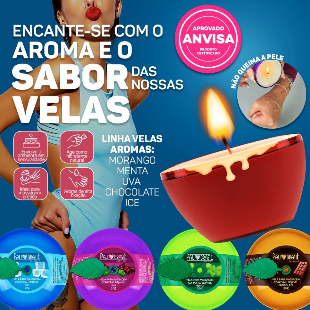 VELA SENSUAL PARA  SURPREENDER O NAMORADO COM TOQUES QUENTES E PRAZEROSAS