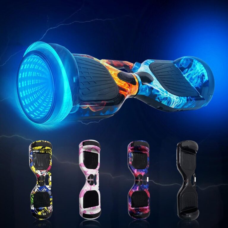 Hoverboard LED 6,5 Infantil Bluetooth Seguro e Div
