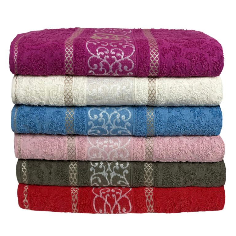 Kit com 6pçs  Toalha de Banho 75x145cm Ele E Ela 