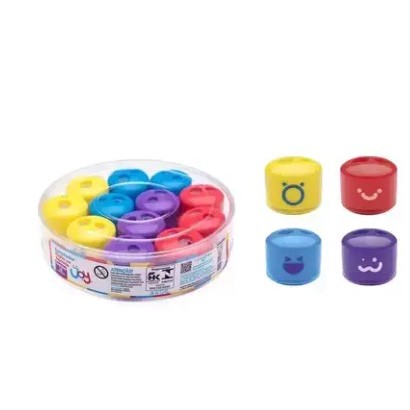 POTE COM 12 APONTADORES COM DEPÓSITO DUPLO JOY / 