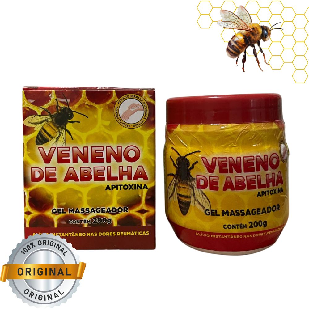 Kit 3 Potes Pomada Abelha – EXTRA FORTE 200g