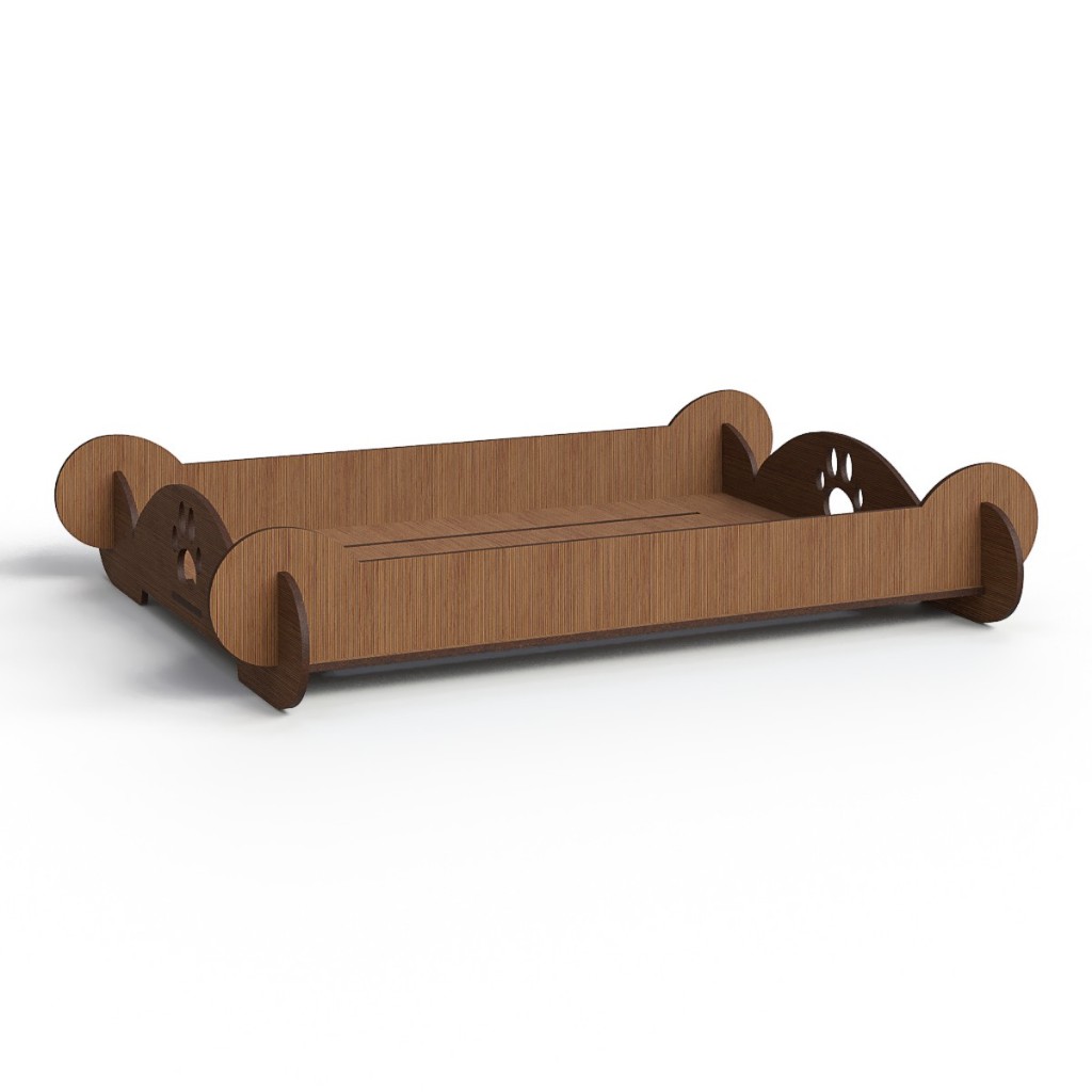 Caminha Em Madeira Mdf Para Pet Cachorro Gato Sofa Cama Pequena