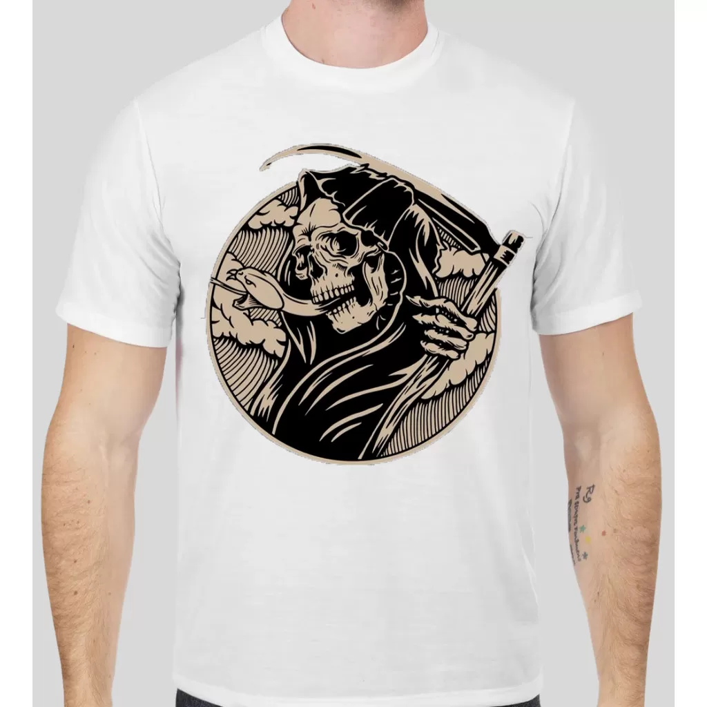 Camiseta Caveira – Ceifador