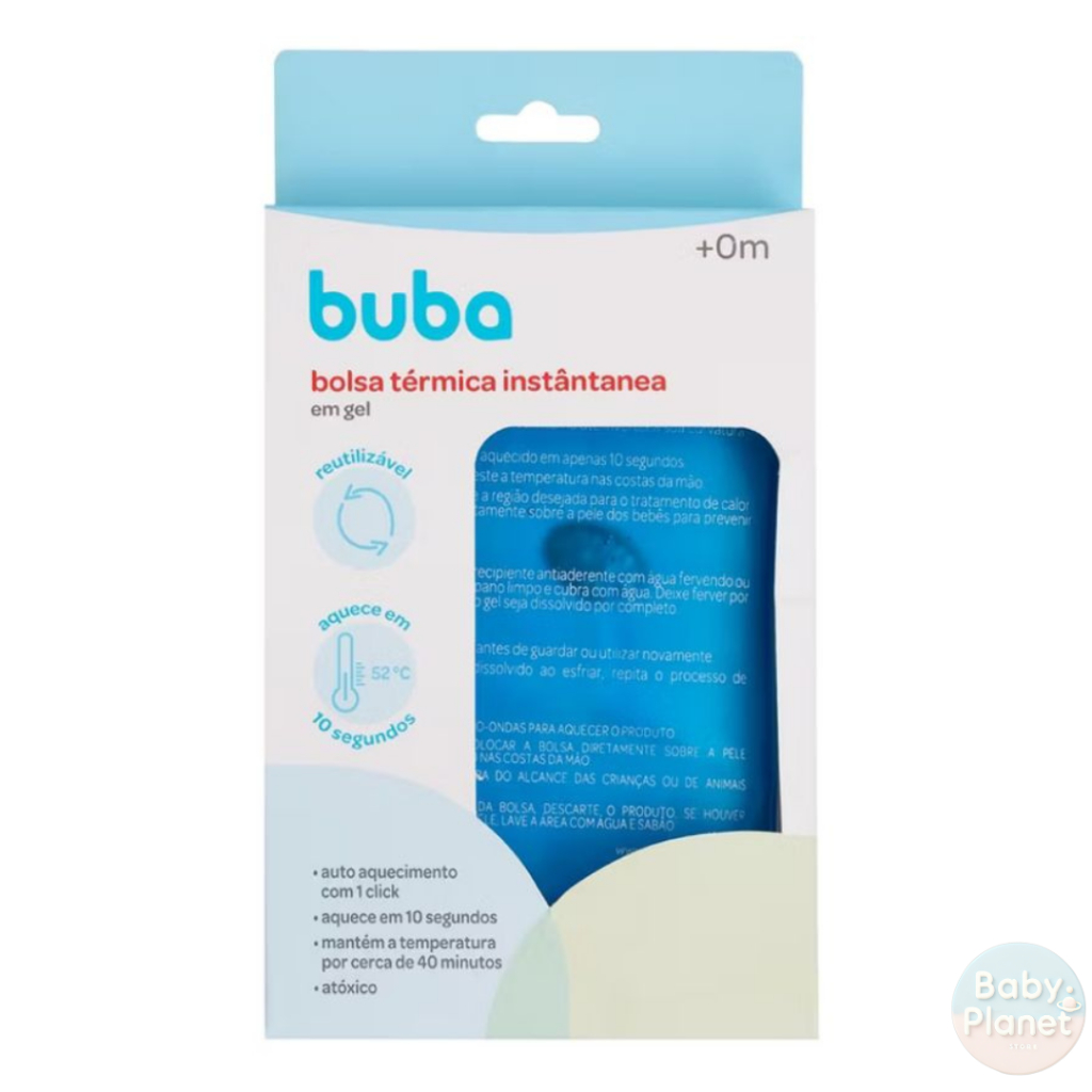 Bolsa Térmica em gel Instantânea Aquecimento em 10 segundos BUBA