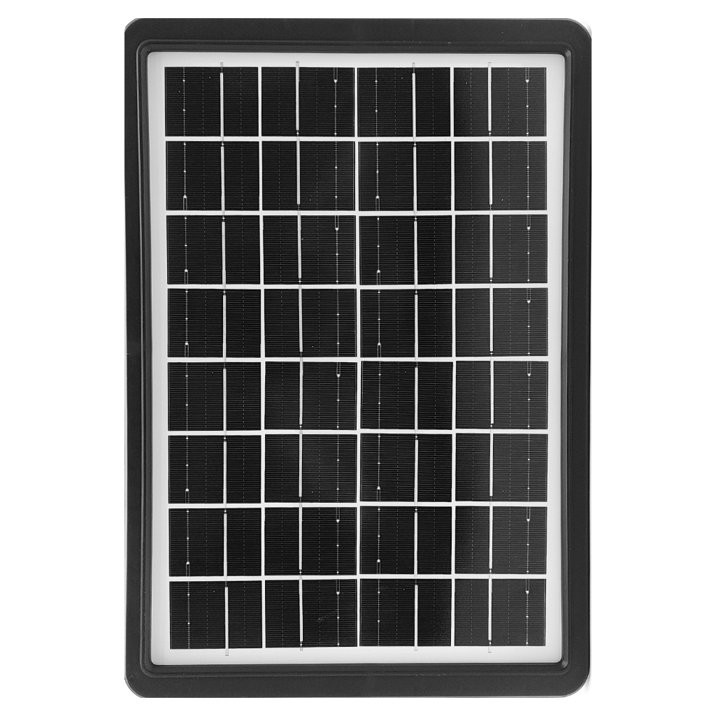 Painel Solar 15W Com Bateria 1200mAh Integrada Para Camping Residências Emergências