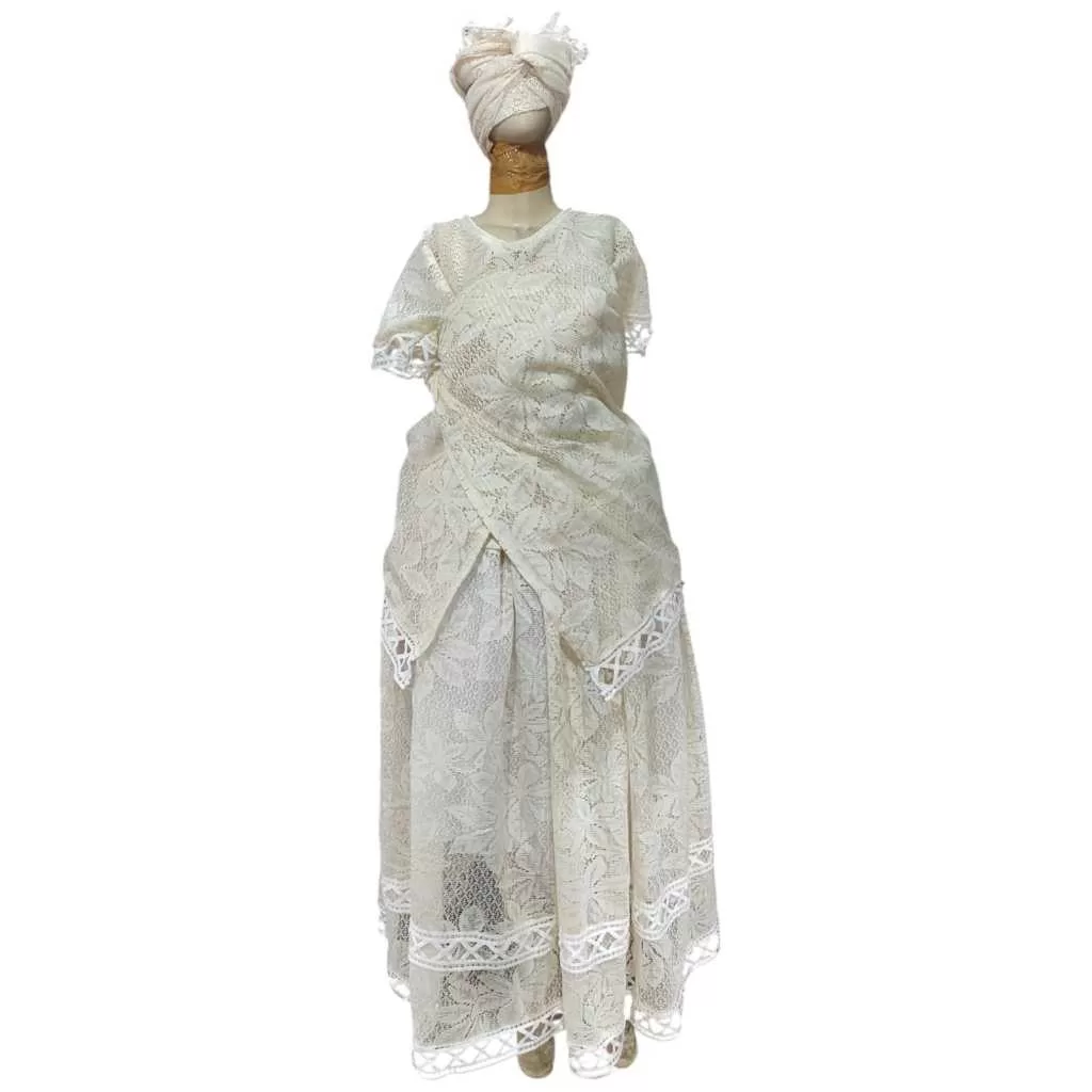 Conjunto Saia Baiana de Renda – Candomblé e Umbanda