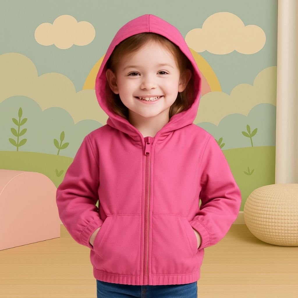 Jaqueta Infantil Menino Menina Corta Vento Microfibra Confortável Moderna Kyly 1000072