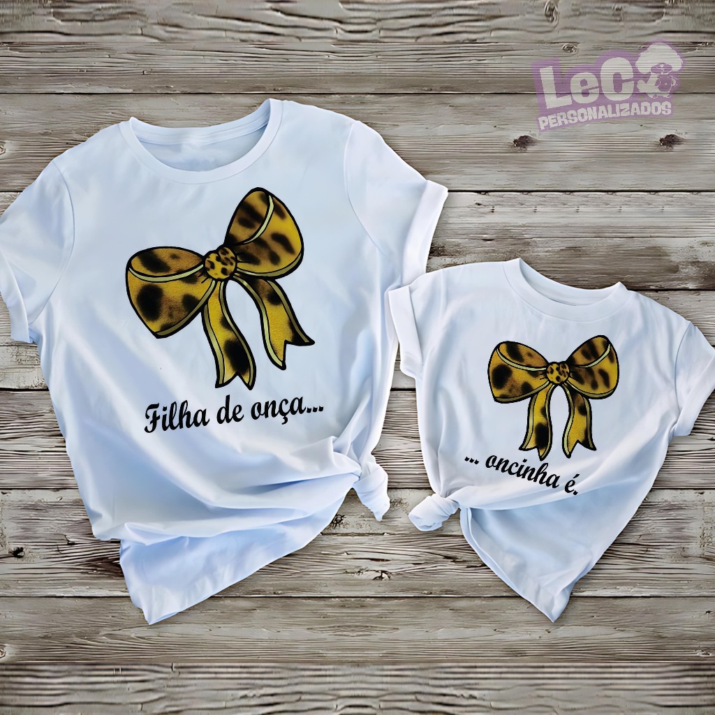 CAMISETA TAL MÃE, TAL FILHA – CAMISETA MÃE E FILHA – CAMISETA PERSONALIZADA EXCLUSIVA