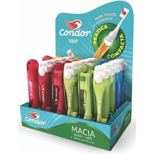 Escova De Dente Viagem Condor Suave – Pacote
