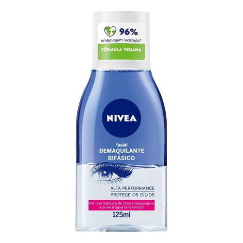 Demaquilante Facial Bifásico Nivea 125ml
