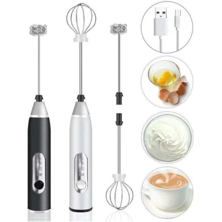 Batedor Misturador Mixer Elétrico para Bebidas Le