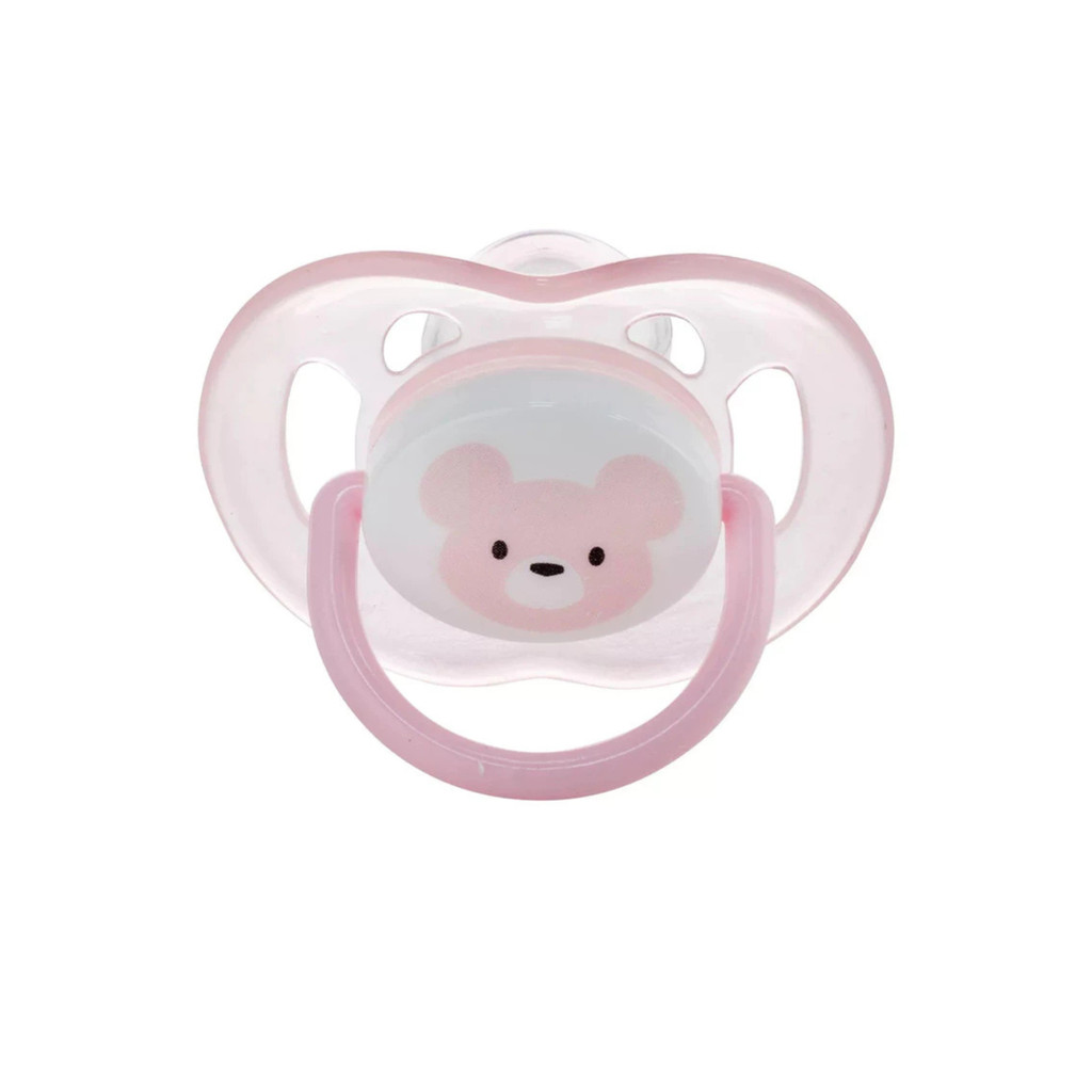 Chupeta Bebe Bico Macio Flexível Silicone Anatômico Baby Plasútil URSA Tamanho 2
