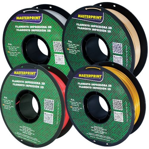 Filamento PLA Premium Masterprint 1Kg 1.75mm Impre