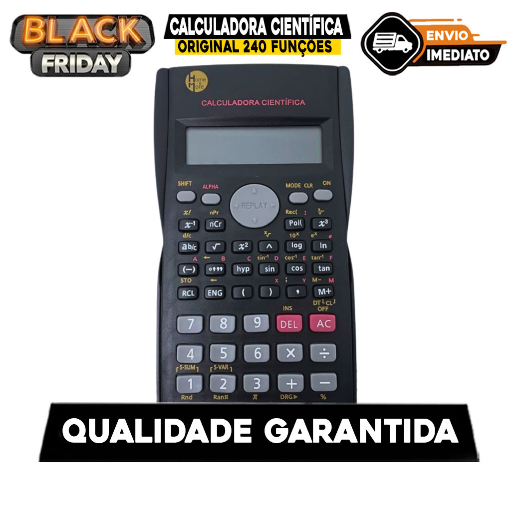 CALCULADORA CIENTÍFICA ESTUDANTE ESCOLAR ENEM FACULDADE ORIGINAL  240 FUNÇÕES