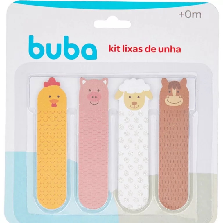 kit Lixas De Unha Para Bebê buba enxoval higine b
