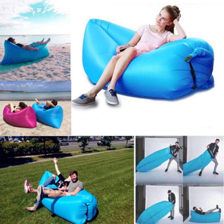 Sofa Inflável ar Preguicoso Camping show evento P
