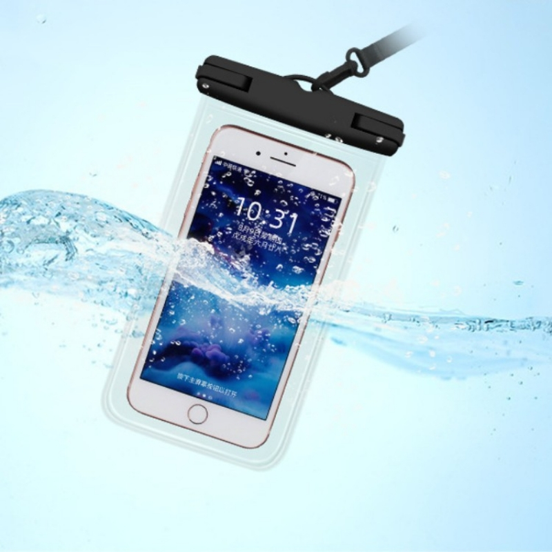 Kit 30 Capa Bolsa A Prova Dágua Impermeável Universal Para Celular Chuva