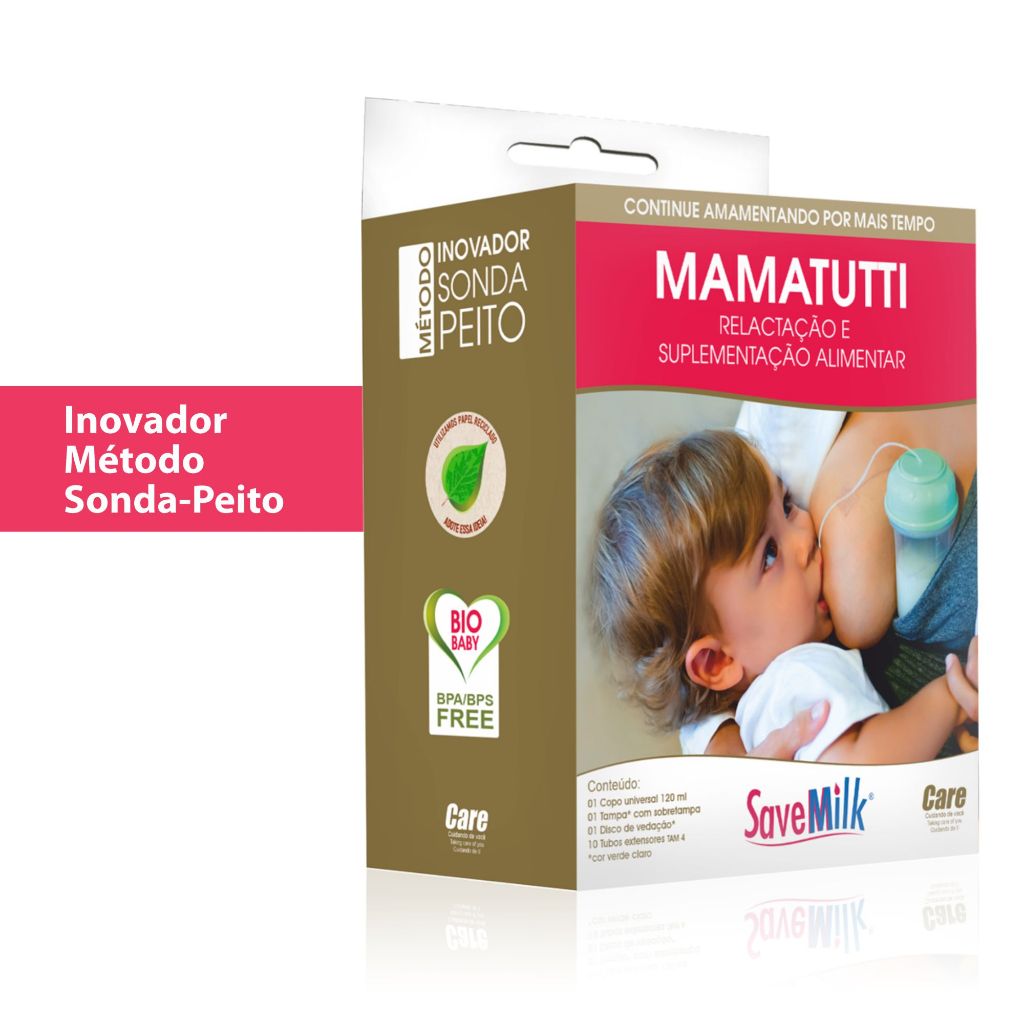 MamaTutti Relactador com 10 Tubos Extensores – SaveMilk