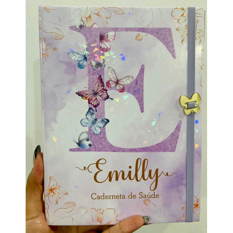 Capa para Caderneta de Vacina Saude encaixar (Somente a Capa com nome  )