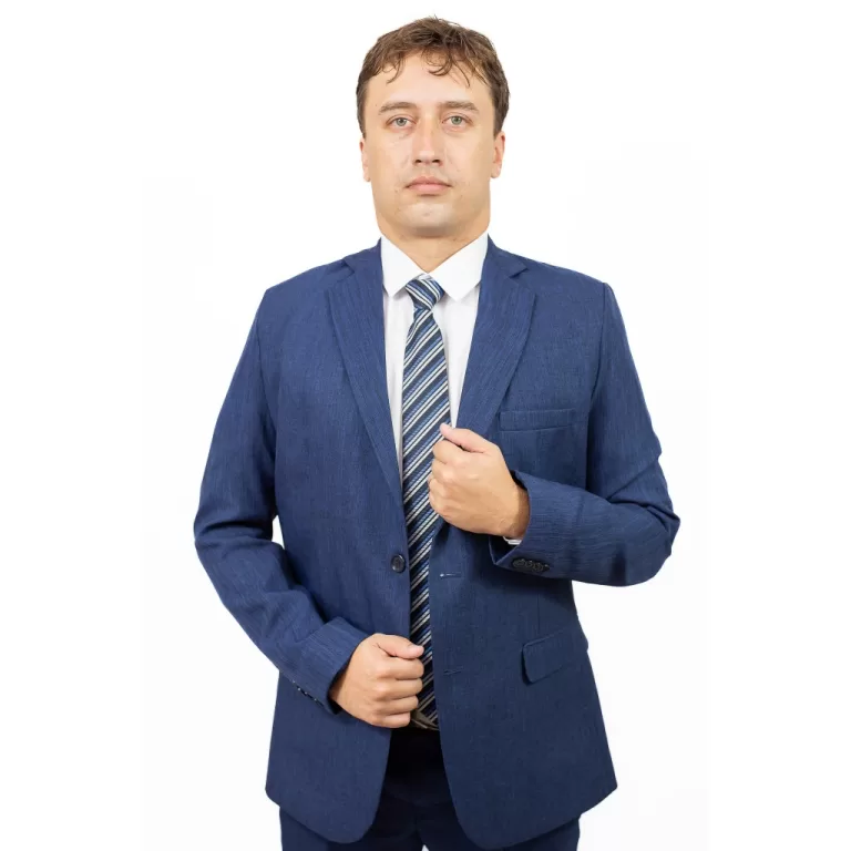 Terno MicroFibra Melange Alta Costura Blazer Padri
