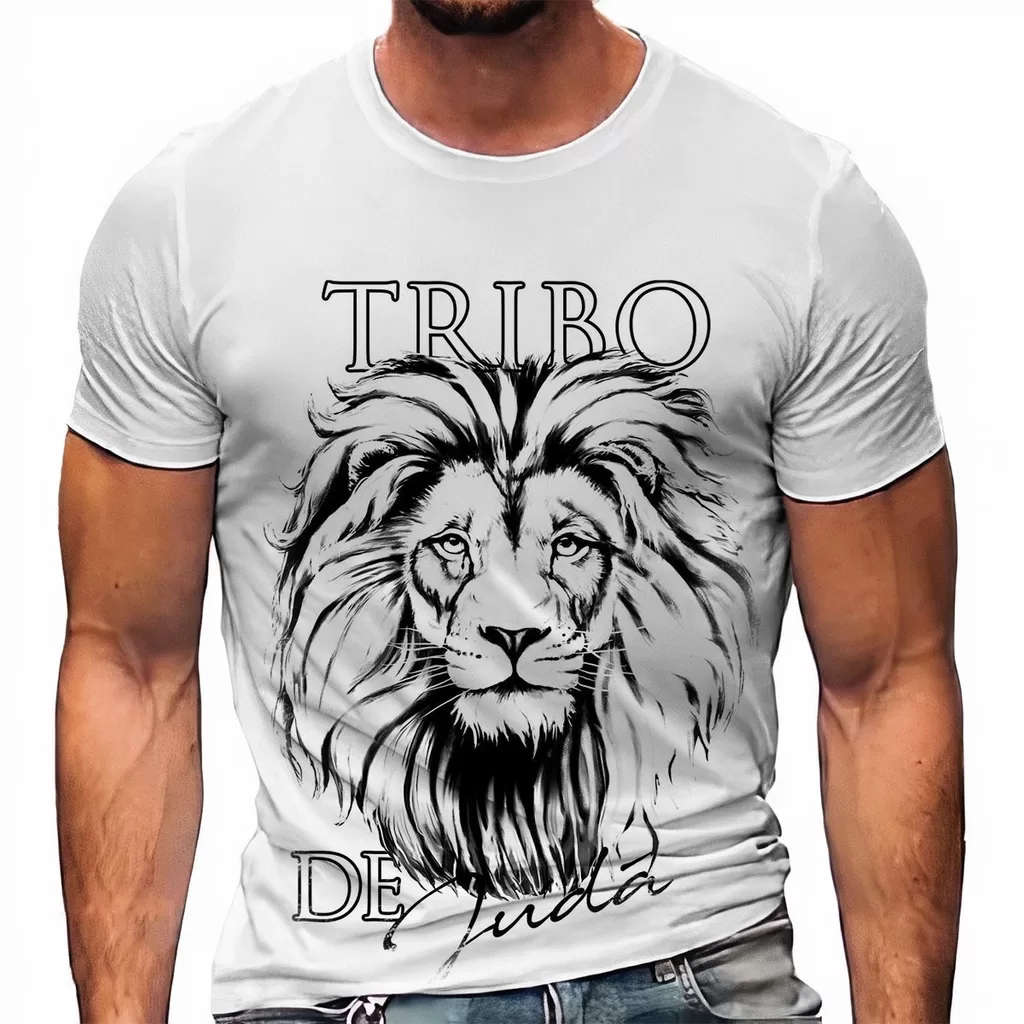 Camiseta Leão Face Tribo Juda 2505 A