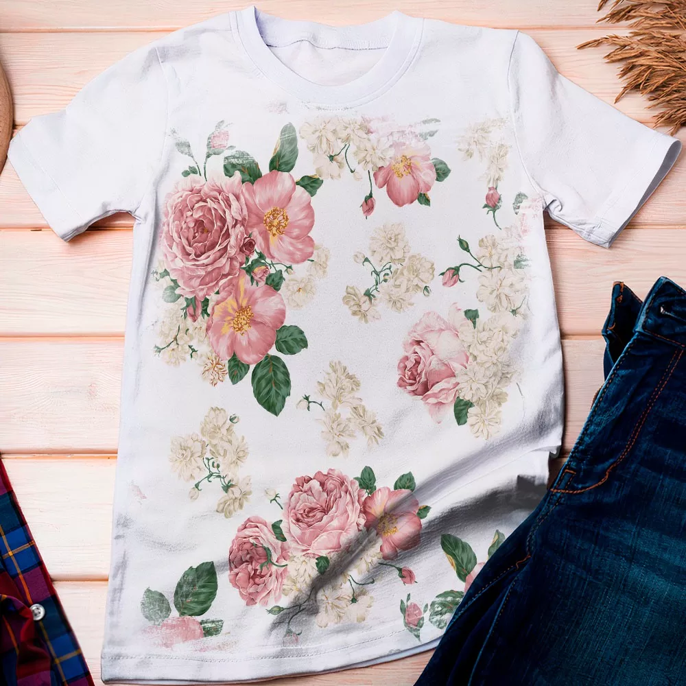 Camiseta Floral Ref 002 – Dicelli