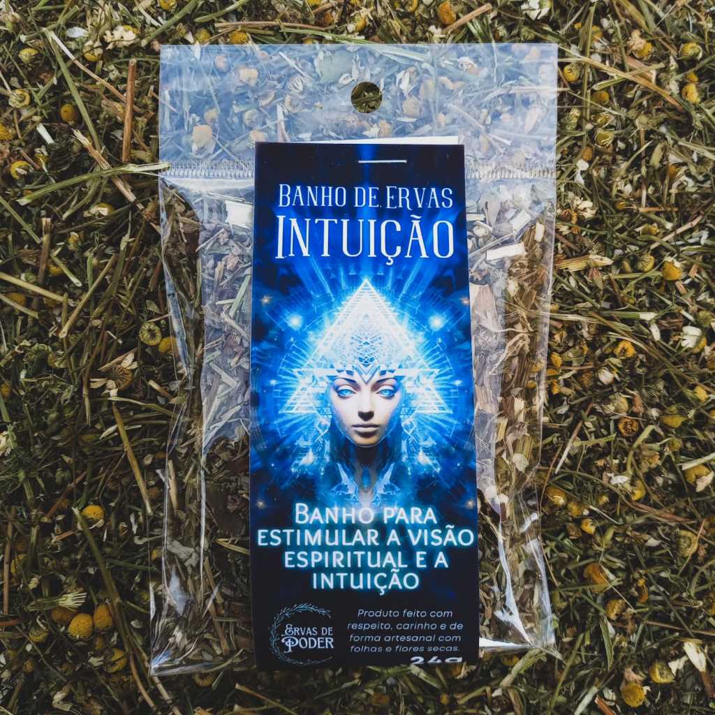 Banho de Ervas para Intuição – Artemisía, Losna, Alecrim, Lavanda, Cipó Prata e Anis Estrelados