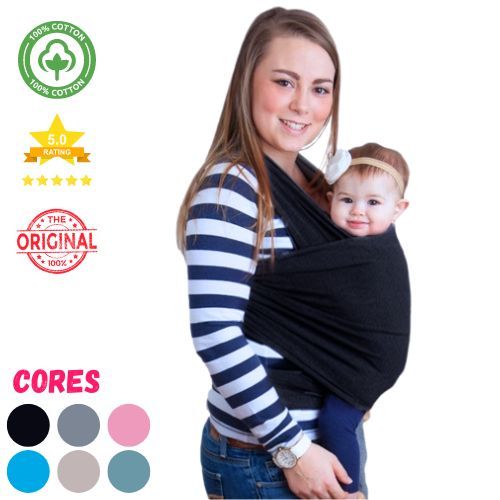 Canguru para Bebê Sling – Malha em Poliést