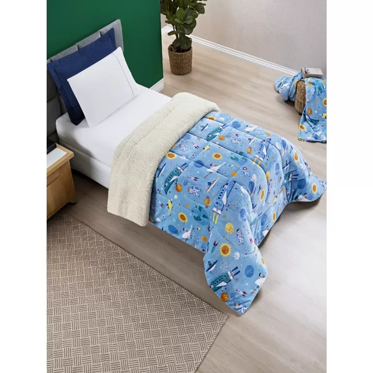Coberdrom Everest Kids Solteiro manta sherpa lã c