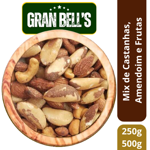 Mix de Nuts – Amêndoa, Castanha de Caju, Ca