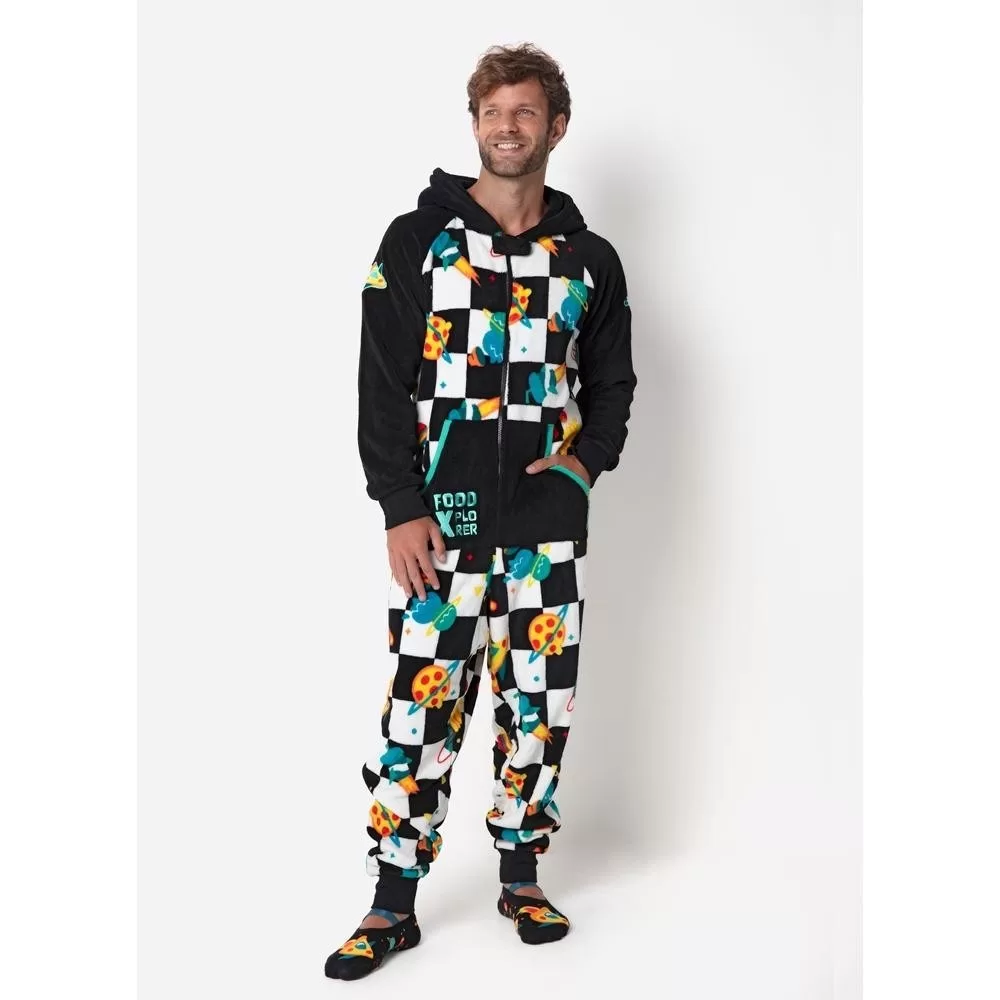 Macacão Manga Longa Soft Masculino Space Food – Puket