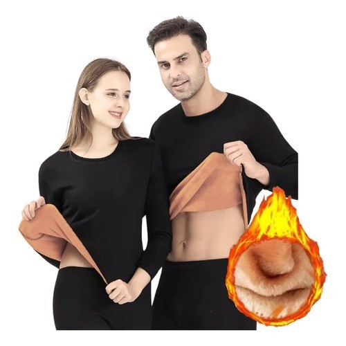 Conjunto Segunda Pele Térmica Flanelado Frio Inte