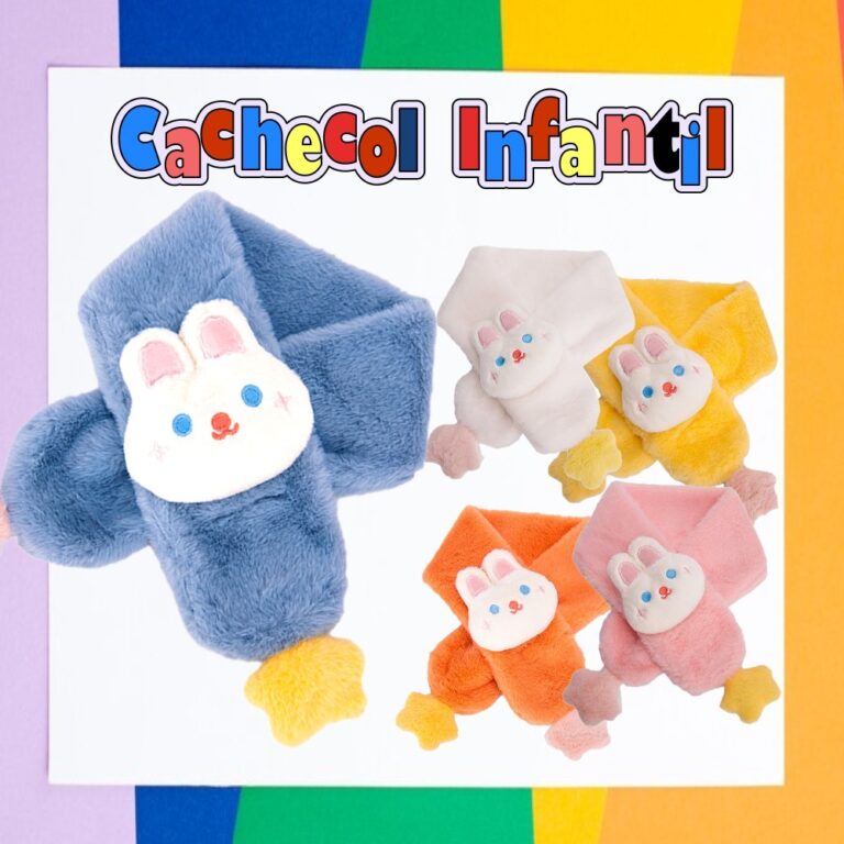 Cachecol Infantil Quente Fashion Para 2-16 Anos KL