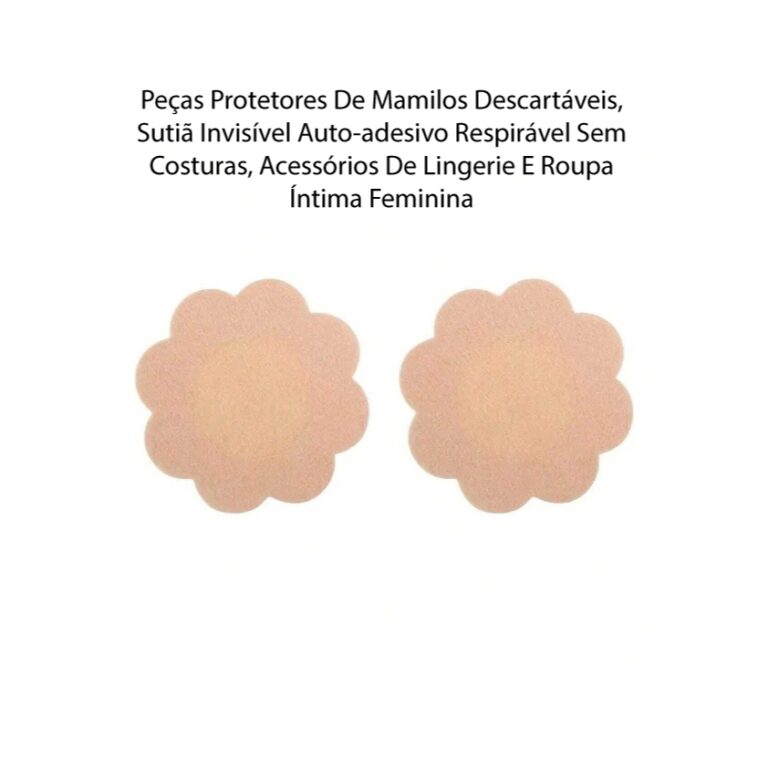 Peças Protetores De Mamilos Descartáveis, Sutiã