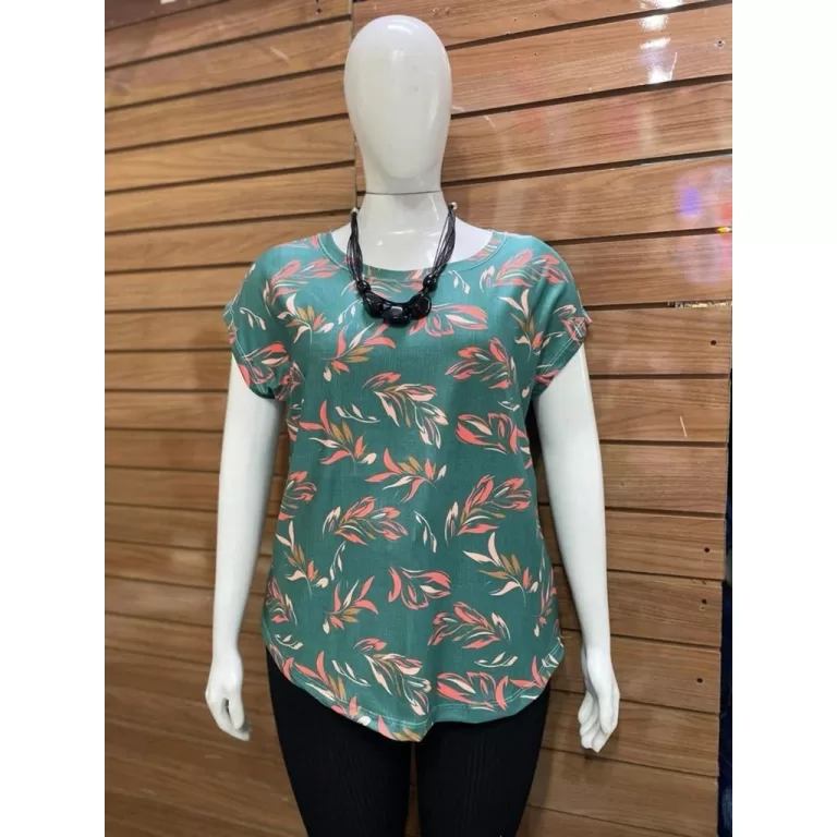 Blusinha estampada plus size – G1 ao G5 R