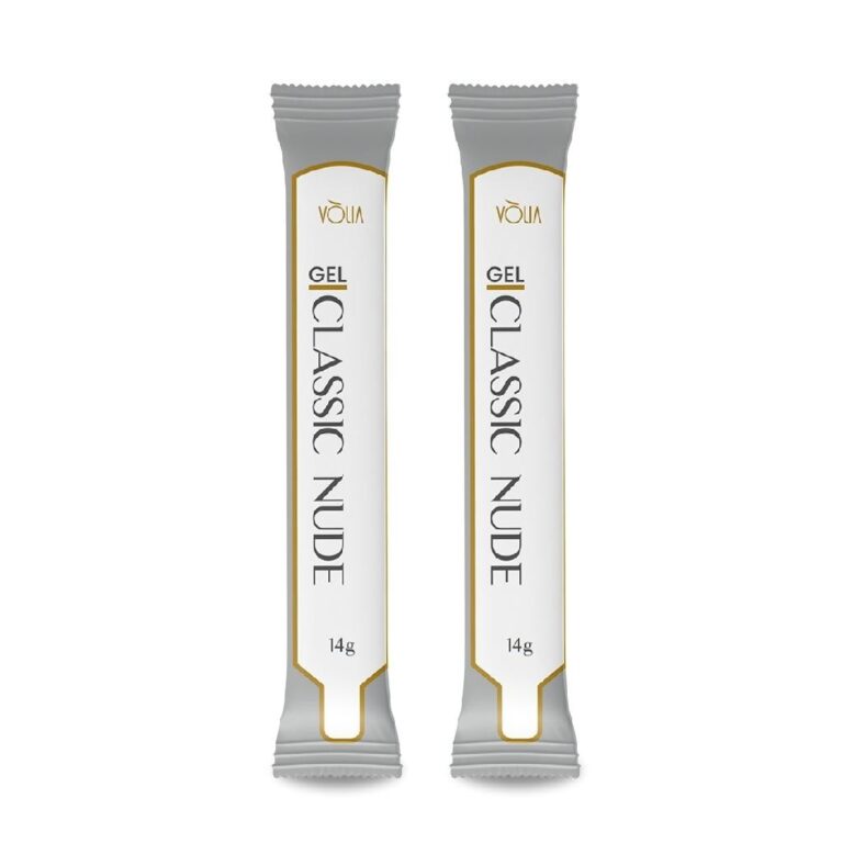 Kit 2 Sachês Gel Classic Nude Refil Alongamento 1
