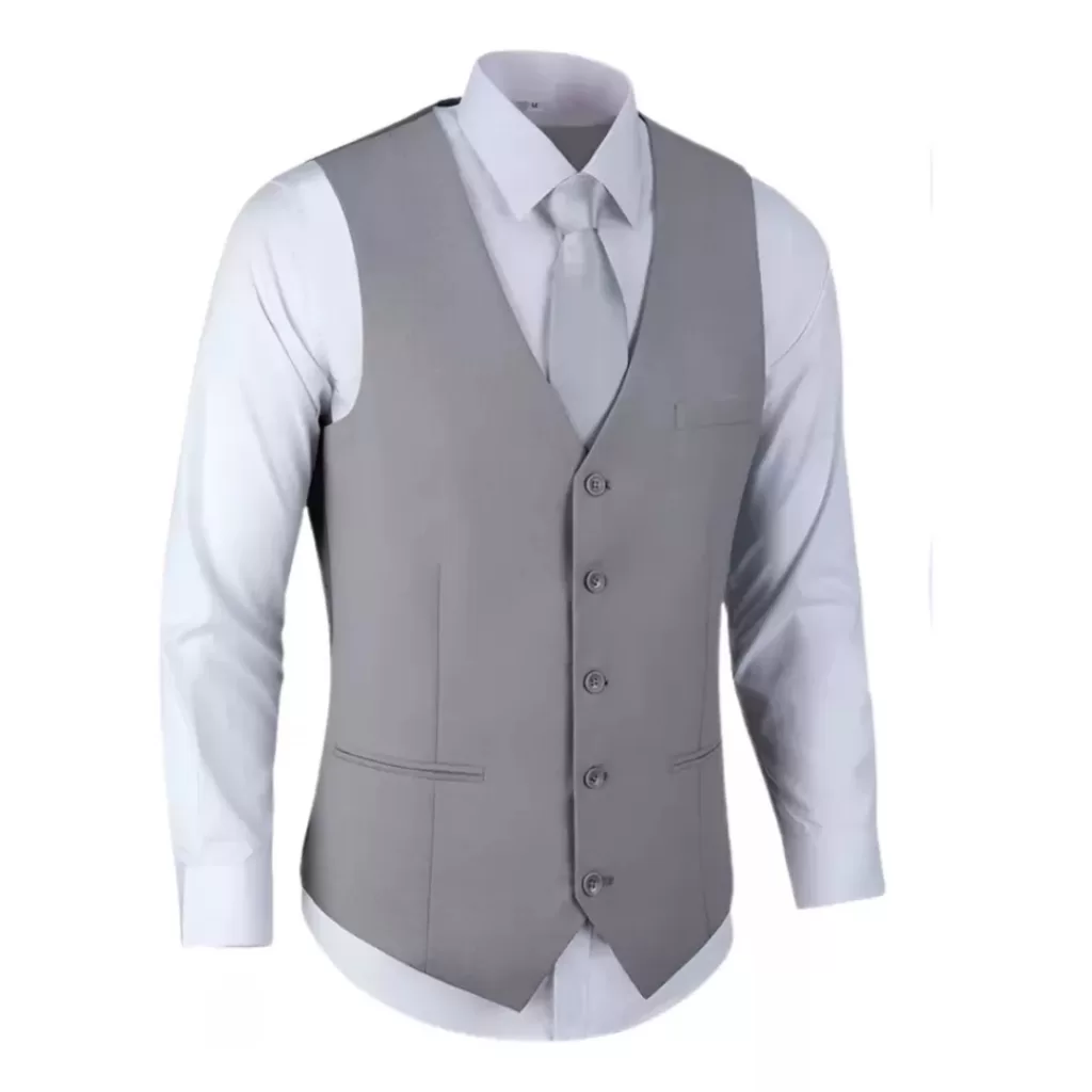 Colete Social Slim Masculino Ajustável Oxford – Alto Padrão Envio Imediato