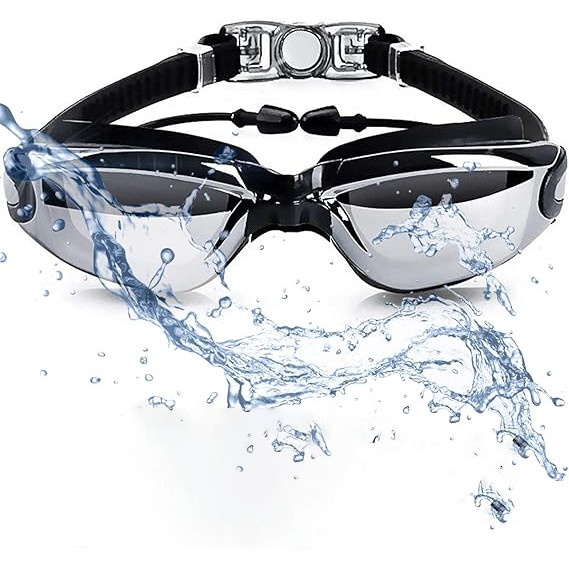 Óculos De Natação À Prova D Água Anti-Embaça