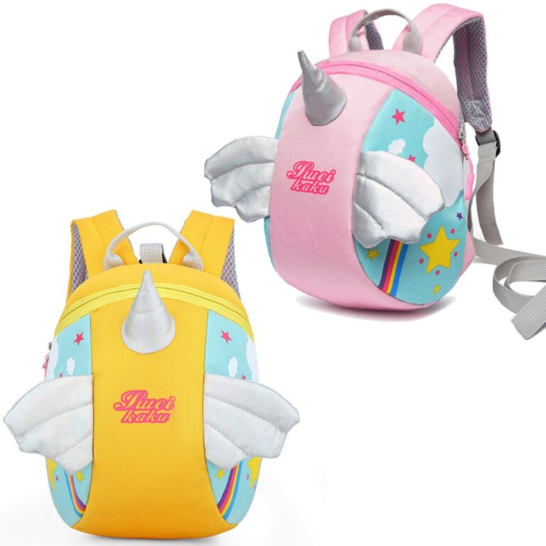 Mini Mochila Guia Coleira de Segurança Infantil L