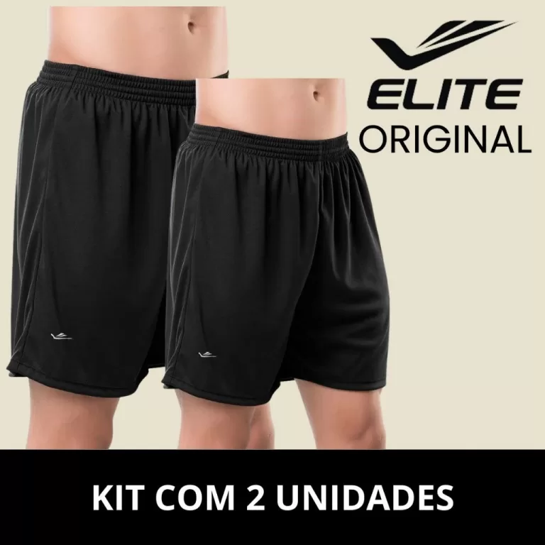 Kit 2 Bermuda Masculina Calção Academia Dry Adul