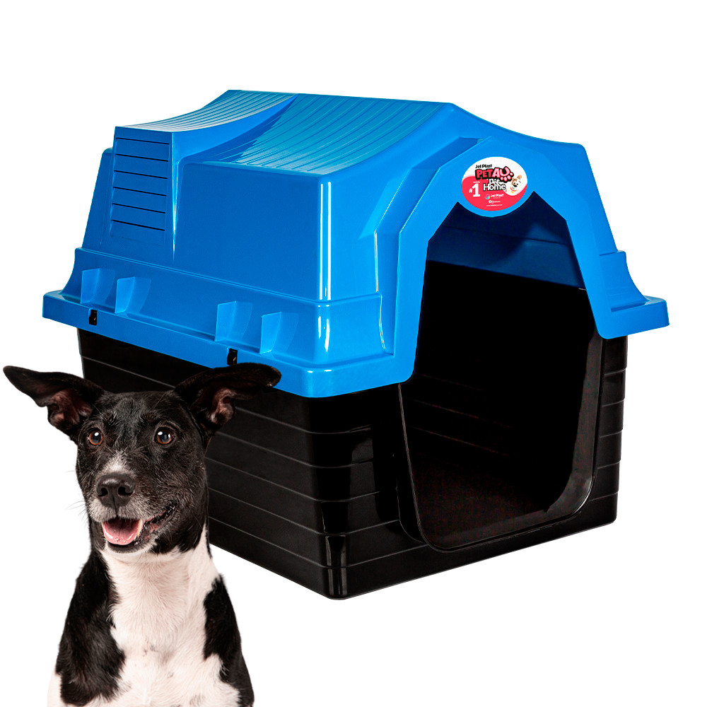 Casinha Plástica Cachorro Número N 2 Muito Resistente Fácil Montagem