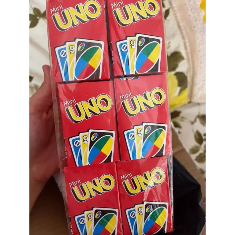 kit 12 Lembrancinha Mini Jogo de cartas UNO cartas