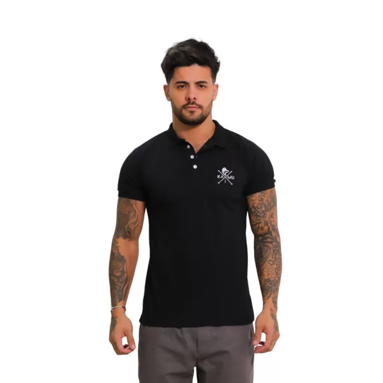 Camisa Gola Polo Malha Piquet Masculina Linha Prem